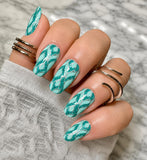 Caribbean Radiance Nail Wraps
