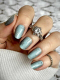 Minted Flurries Nail Wraps