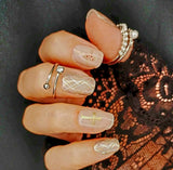 Graceful Pop Overlay Nail Wraps