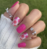 Passion Blossoms Nail Wraps