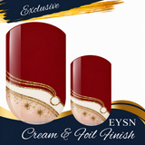 Crimson Kringle Nail Wraps