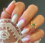 Pearly Sorbet Nail Wraps