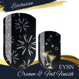 Toast At Midnight Nail Wraps