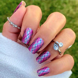 Lolli Pop Plaid Nail Wraps