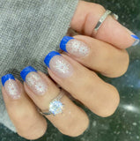 Snow Globe French Nail Wraps