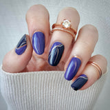 Twilight Waves Nail Wraps