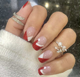 Glitter Claus Nail Wraps