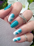 Caribbean Breeze Nail Wraps