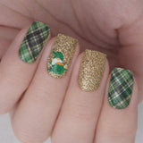 St. Patty Gnome Plaid