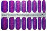 Electric Orchid Obsession Nail Wraps