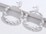 Vogue Earrings (SilverTone)