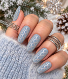 Sheer Knit Nail Wraps