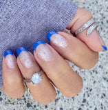 Snow Globe French Nail Wraps