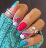 Paradise Petals Nail Wraps