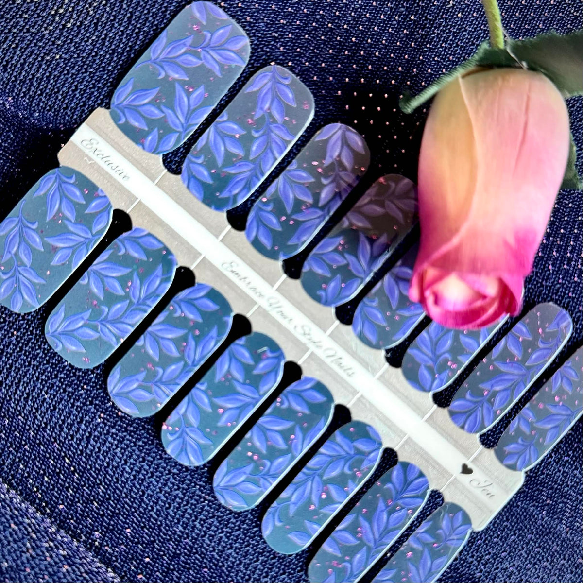 Violet Embrace Nail Wraps – EmbraceYourStyleNails