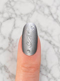 Bejeweled Platinum Nail Wraps