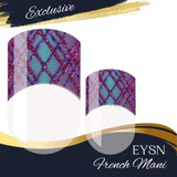 Electro Pop French Nail Wraps