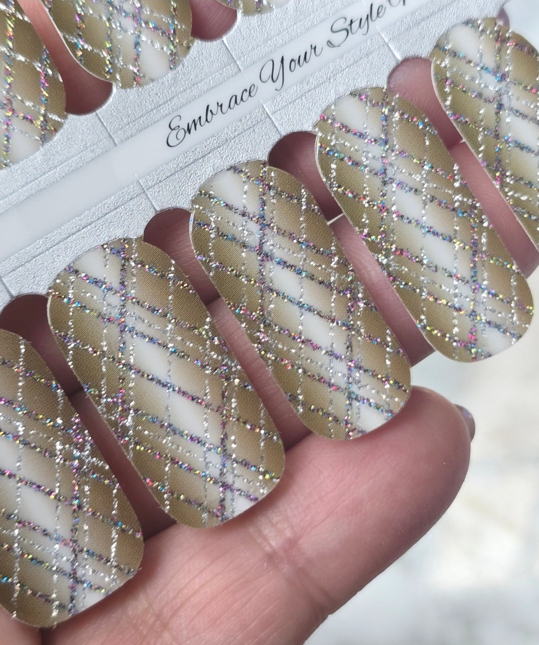 Wraps That Pop Martini Pop Plaid Nail Wraps – EmbraceYourStyleNails