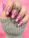 Delicate Crossing Nail Wraps