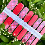 Blissful Plaid Nail Wraps