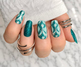 Caribbean Radiance Nail Wraps