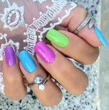 Electric Slide Glitz Nail Wraps