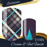 Timber Plaid Nail Wraps