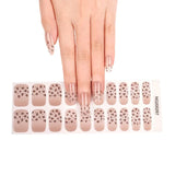 Wild Safari Deluxe Semi-Cured Gel Nail Strips