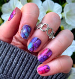 Stained Glass Nail Wraps