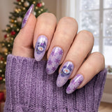 Sugarplum Snowman Nail Wraps
