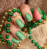Green Apple Pop Nail Wraps