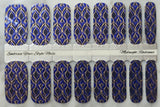 Midnight Radiance Nail Wraps