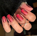Apple Crisp Pop Plaid Nail Wraps