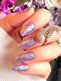 Platinum Reflections Nail Wraps
