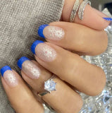 Snow Globe French Nail Wraps