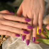 Violet Wanderlust Deluxe Semi-Cured Gel Nail Strips