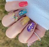 Golden Jewels Nail Wraps