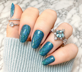Seaside Pop Plaid Nail Wraps