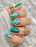 Caribbean Radiance Nail Wraps