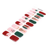 New! Happy Holiday Deluxe Semi-Cured Gel Nail Strips