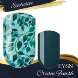 Teal Vines Nail Wraps