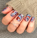 Rockets Red Glare Nail Wraps