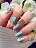 Laguna Pop Plaid Nail Wraps