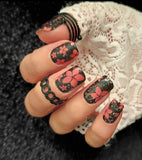 Coral Garden Nail Wraps