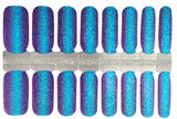 Varsity Blues Nail Wraps