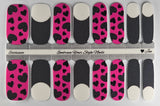 Polka Dot Princess French Nail Wraps