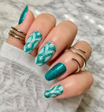Caribbean Radiance Nail Wraps