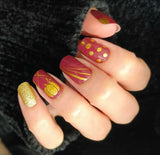Rustic Autumn Nail Wraps