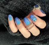 Away In A Manger Nail Wraps