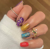 Golden Jewels Nail Wraps